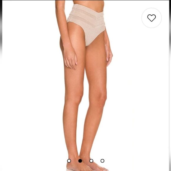 NWT Tularosa Revolve Cher Bikini Bottom Nude Small - Picture 6 of 9